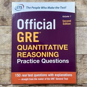Official GRE‎ Quantitative Reasoning Practice Questions Volume 1 Second Edition